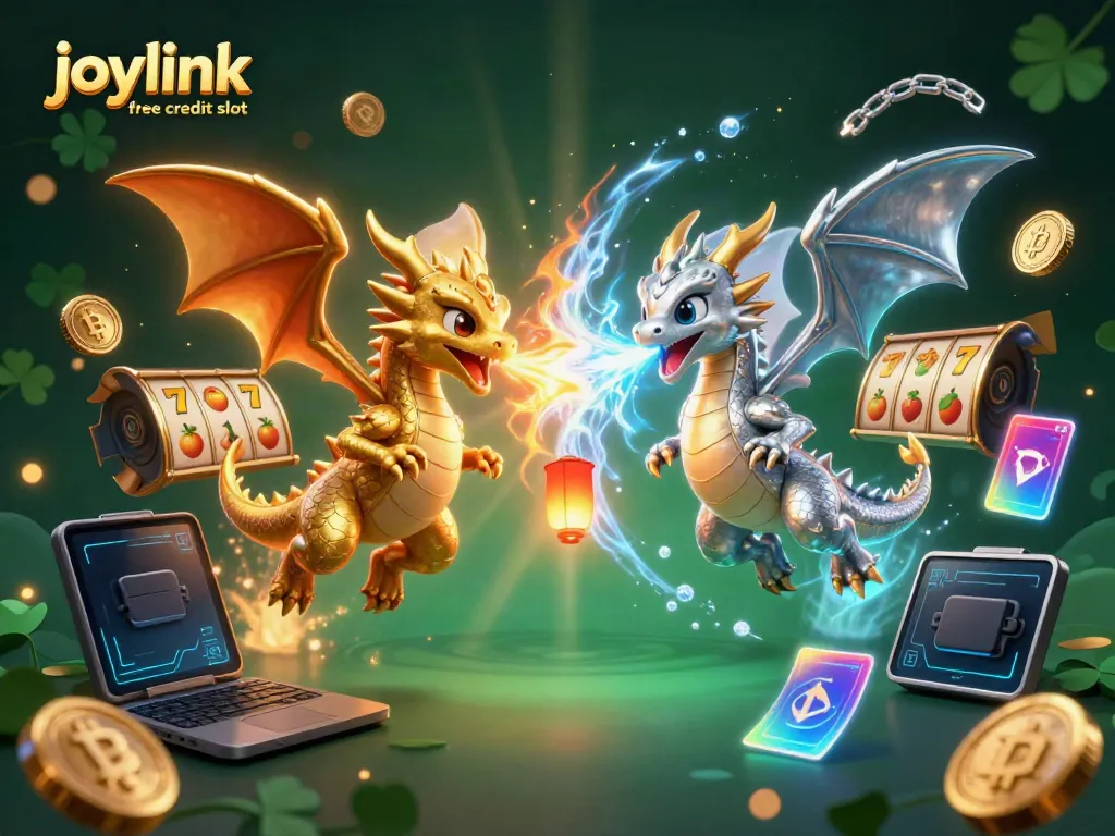 Engage with joylink free credit slot through vibrant dragons and dynamic slot reels.