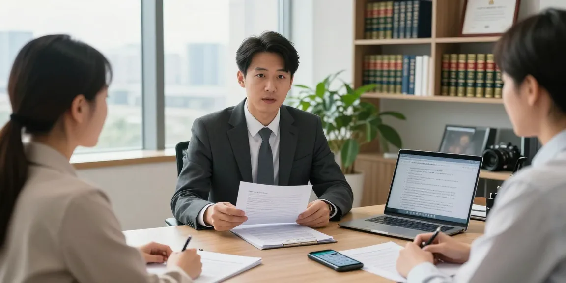 Engaging legal consultation featuring extra resources to support clients' needs in a professional law office.