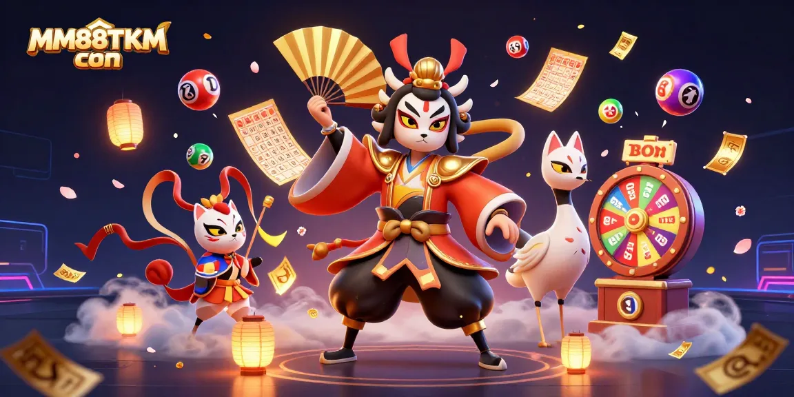 Win big at MM88TTKM còn with vibrant casino-themed 3D illustration showcasing dynamic gaming elements.