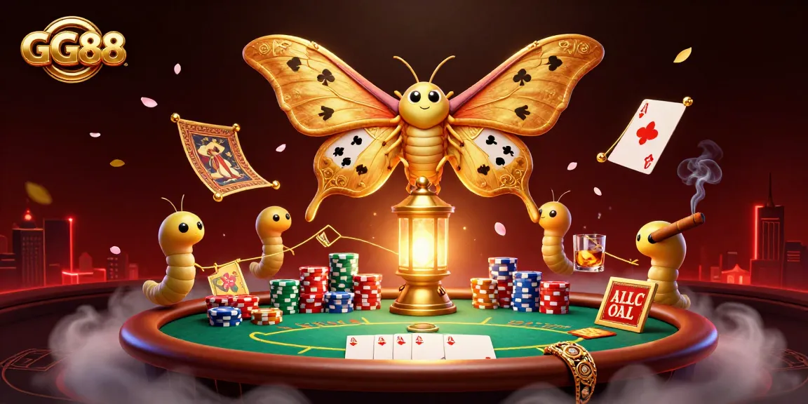 Engage in thrilling gaming experiences with GG88, featuring a vibrant poker scene and captivating characters.