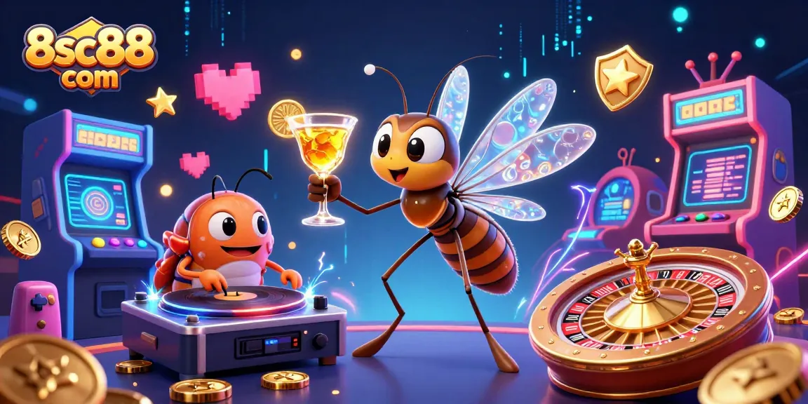 Experience thrilling gameplay at 8sc88 com with vibrant casino elements and engaging characters.